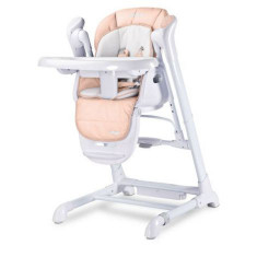 Scaun de masa cu leagan electric Caretero INDIGO 2 in 1 Pink