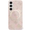 Husa pentru Samsung Galaxy S25 Ultra - Guess IML Peony On 4G Background MagSafe (GUHMS25LH4PYEEP) - Pink