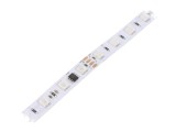 Bandă LED RGB 24V 60 LED/m 10mm PCB Alb