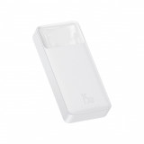 Baterie externa 20000mAh, 15W - Baseus Bipow Digital Display (PPBD050102) - White