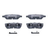 Set placute frana Ate 13046057352, parte montare : Punte spate