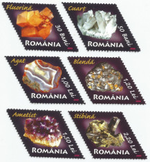 Romania, LP 1731/2006, Minerale, MNH foto