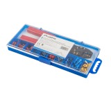 Set 100 conectori de cablu cu cleste de sertizare, Lanberg 41465