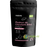 Picaturi de Ciocolata Alba Ecologice/Bio 125g