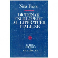 Dictionar enciclopedic al literaturii italiene foto