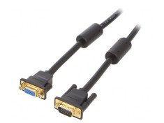 Cablu D-Sub 15pin HD Negru 2m