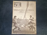 REVISTA SPORT NR 3 1976 RADUCANU LUCESCU MECI NUL PREZENTARE ECHIPE CFR CLUJ NAPOCA FCM RESITA