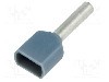 Terminal cu compresie, cablu 0.75mm2, cositorit, BM GROUP - BM 00652