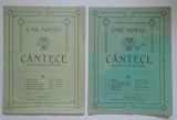 Emil Montia LOT 2 partituri Cantece pentru voce si piano, perioada interbelica
