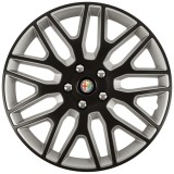 Set 4 Capace Roti 17 inchi (R17) Dakar Negru-Gri, Compatibile Cu Alfa Romeo