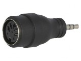 Adaptor DIN 5pin la Jack 3.5mm Stereo 180&deg;
