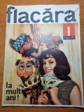 flacara 1 ianuarie 1966-nr. de anul nou,locomotiva electrica,agatha christie