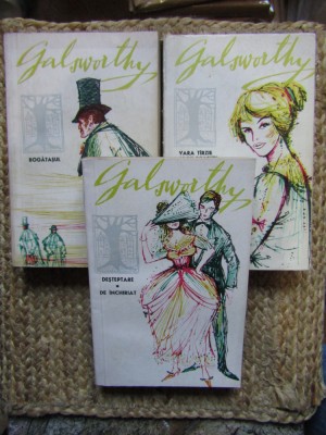 Forsyte Saga (3 volume) &amp;ndash; John Galsworthy foto