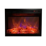 Semineu electric incorporabil Lorance, Art Flame, 470x585x180 mm, 1500W, 5 niveluri a intensitatii flacarilor, Telecomanda, Timer