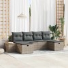 VidaXL Set de canapele pentru grădină 6 pcs Gri 55 x 62 x 69 cm 3360983