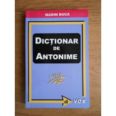 Marin Buca - Dictionar de antonime