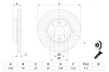 BOSCH 0 986 479 A86 Disc frana
