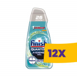 Finish Quantum + Hygiene gel de spălat vase lăm&acirc;ie 560ml (Cutie - 12 buc)