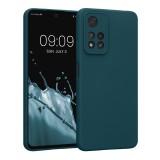 Husa Kwmobile pentru Xiaomi Redmi Note 11 Pro Plus 5G, Silicon, Verde, 58097.57, Carcasa