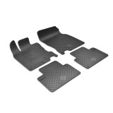 Cumpara ieftin Set covorase auto cauciuc Umbrella Nissan Qashqai (2014-2020) Gri Carbon, Set complet fata spate, Cod 44320