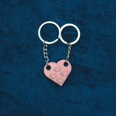 Breloc tip Lego BFF Rosegold foto