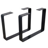 Set 2 picioare pentru banci sau masute, Vivatechnix KRO-1171, dimensiune 40x35x5 cm
