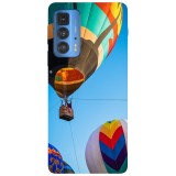 Husa compatibila cu Motorola G20 model Hot air balloons, Silicon, TPU, Viceversa