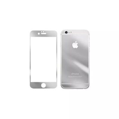 Folie protectie din sticla pentru Iphone 7/8, full cover Argintiu foto