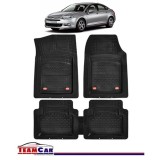 Covorase Auto TeamCar&reg; Tip Tavita Compatibile Citroen C5 I (2001-2008) Negru Material Rezistent, Cauciuc
