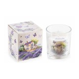 Lumanare parfumata aroma Lavanda &Oslash; 8 cm x 9 H
