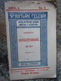 Tolstoi- Revolutionarul -De ce ? Ed. Steinberg ,Colectia Scriitori Celebri nr.2