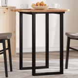 VidaXL Blat de masă rotund, &Oslash;70x2 cm, lemn masiv de acacia