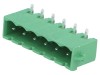 PHOENIX CONTACT Conector regletă deconectabilă 6 pini 5.08mm MSTBA2.5/6-5.08 THT 90 grade