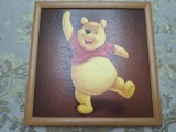 **Tablou canvas Disney Winnie, multicolor, 36*36cm