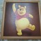 **Tablou canvas Disney Winnie, multicolor, 36*36cm