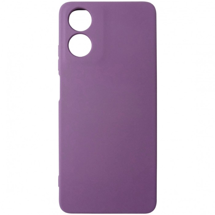 Husa silicon TPU Matte mov pentru Motorola Moto G04, G04s, E14