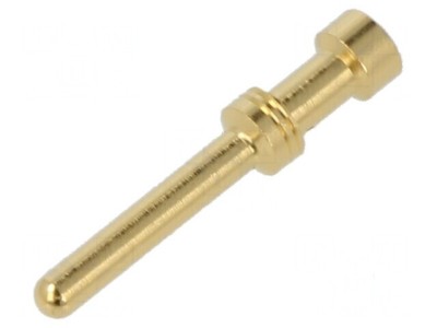 Pin tată cupru aurit 1,5mm2 16AWG CC contacte &amp;icirc;ntoarse foto