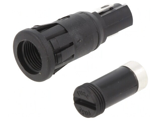 Clemă Siguranțe 5x20mm 250V Neagră