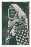 4563 - MUNTENIA, ETHNIC woman, Romania - old postcard, real PHOTO - unused, Necirculata, Fotografie