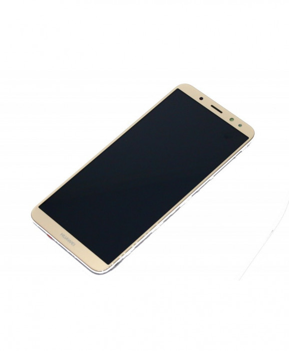 Ecran LCD Display cu Rama Complet Huawei Mate 10 lite Gold