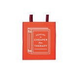 Reading is Cheaper Than Therapy Reusable Shopping Bag