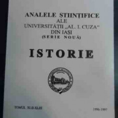 Anale Stiintifice Ale Universitatii "al. I. Cuza" Din Iasi - - Colectiv ,545189