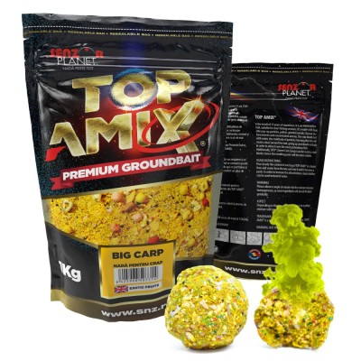 Nada SENZOR Top Amix Big Carp, Galben, 1kg foto