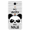 Husa silicon pentru Huawei Enjoy 7 Plus, Unicorn Ninja