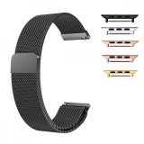 Curea Milanese Loop Slim, compatibila Apple Watch 9|8|7|6|5|4|3|2|1 Series, 41mm|40mm|38mm, Negru