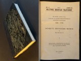 Soc. POLITEHNICA 1881-1931 ISTORICUL DEZVOLTARII TEHNICE in ROMANIA 403 pag ilustrata +planse mari pliate harti/planuri orase CONSTRUCTII ARHITECTURA