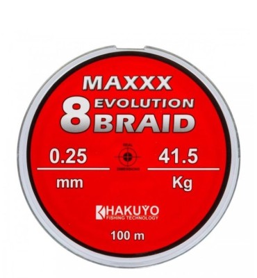 FIR TEXTIL hakuyo EVOLUTION 8 BRAID- 100M foto