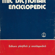 Mic Dictionar Enciclopedic