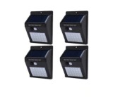 Cumpara ieftin Set 4 Lampi Solare cu 30 LED, senzor de miscare si senzor de lumina, IPF