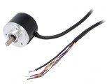 Codor incremental 12-24VDC 1000imp/rotație IP50 ax 6mm